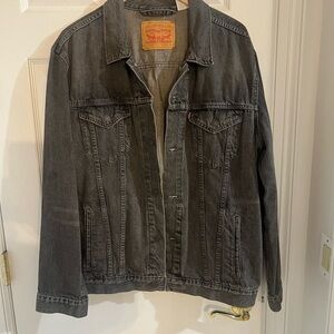 Levi's Gray Denim Jacket XL
